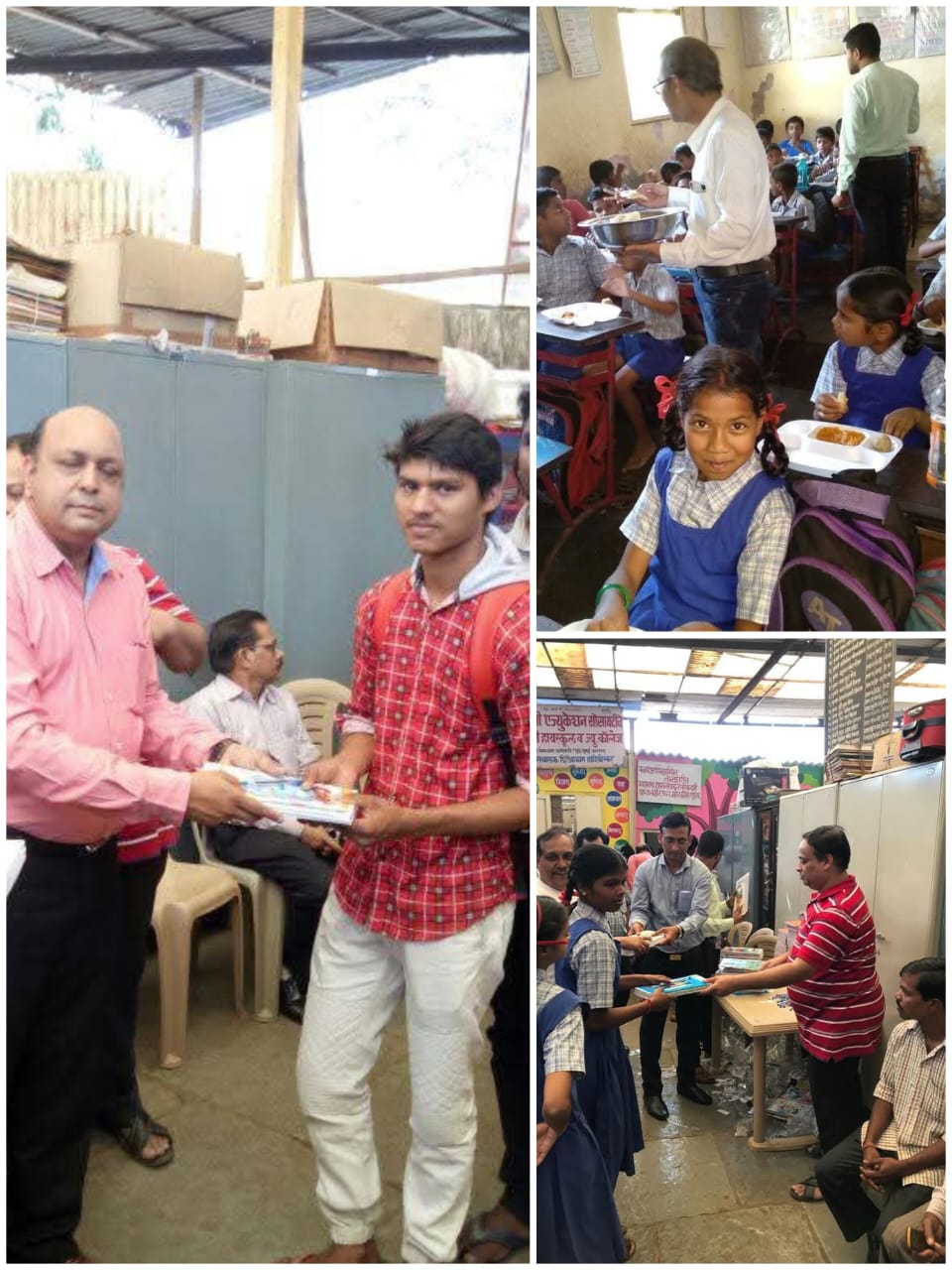 Books and Food Distribution